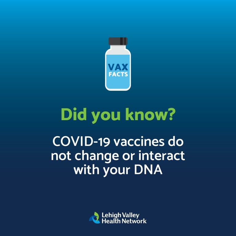 COVID19 Vaccine Doesn't Change DNA